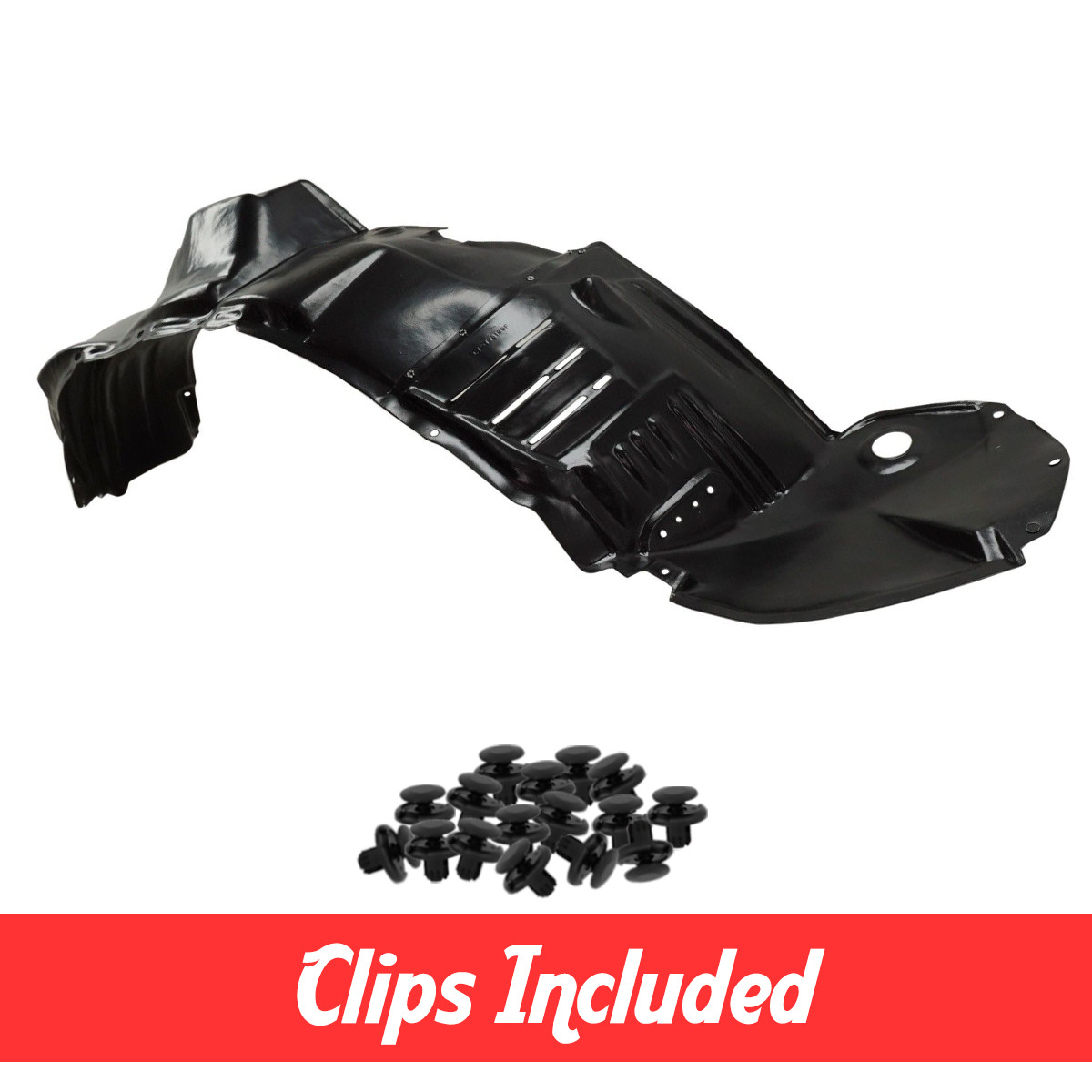 Right Side Fender Liner w/ Clips For 2004-2006 Lexus RX330 538050E010 LX1249101