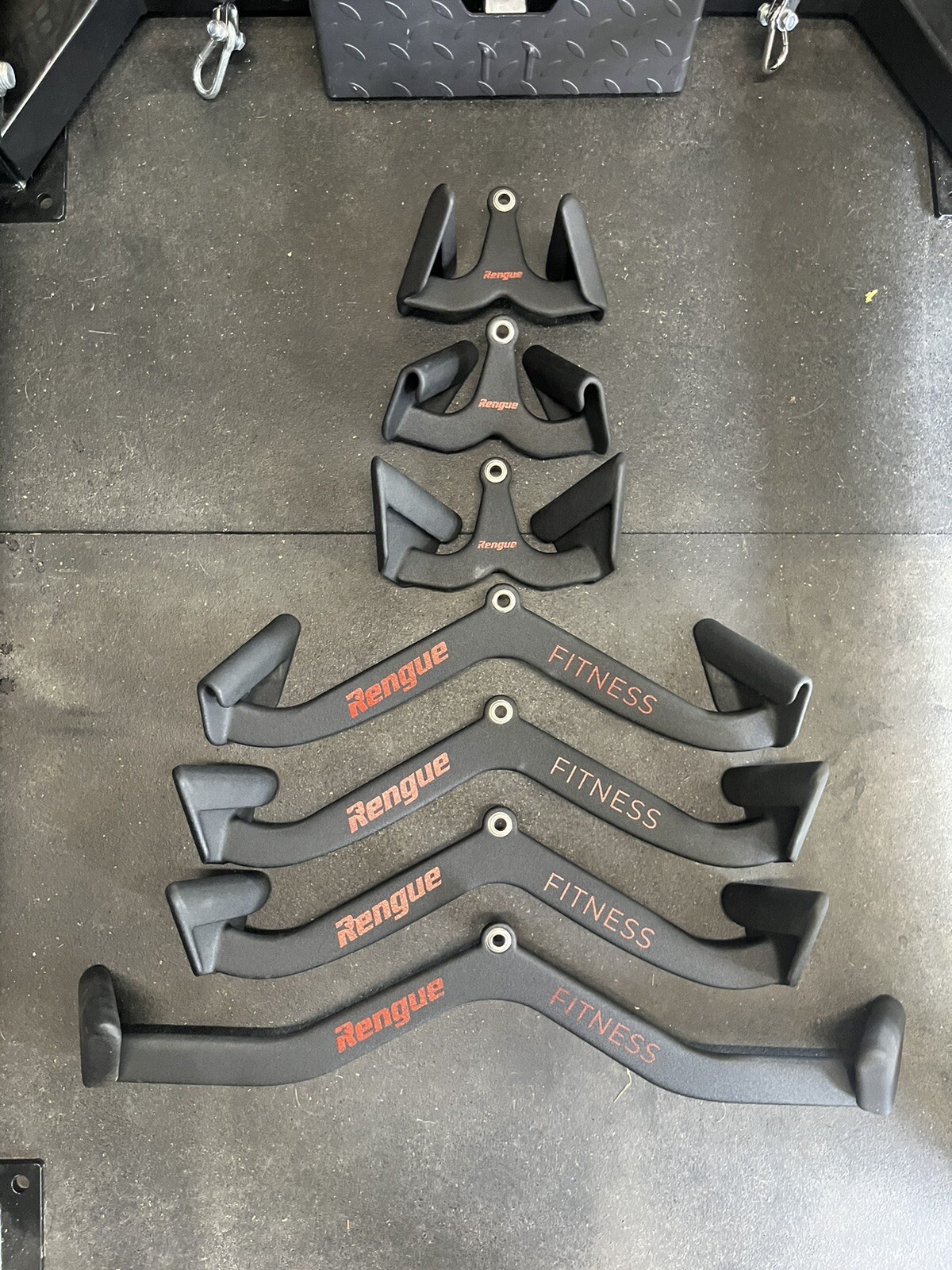 LAT Pull Down Bar T-Bar V-Bar Pulley Cable Machine LAT Pulldown Attachments