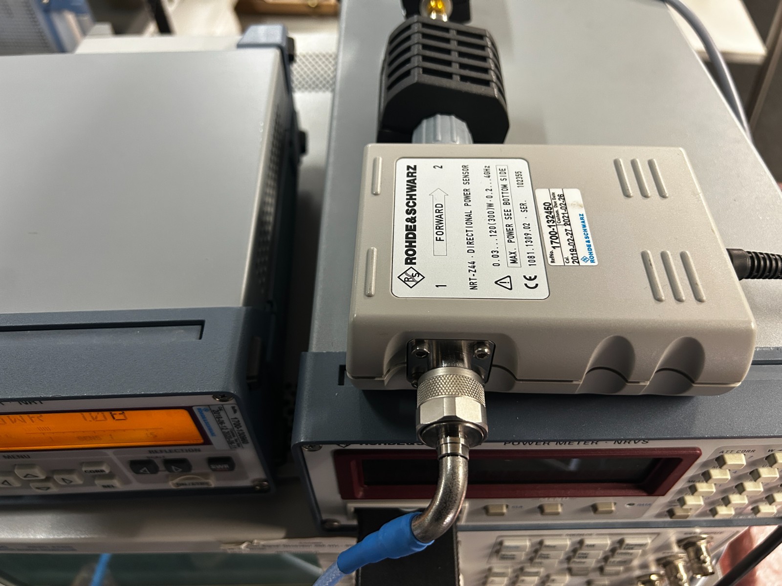Rohde & Schwarz NRT, Power Reflection Meter + NRT-Z44 Directional Power Sensor #