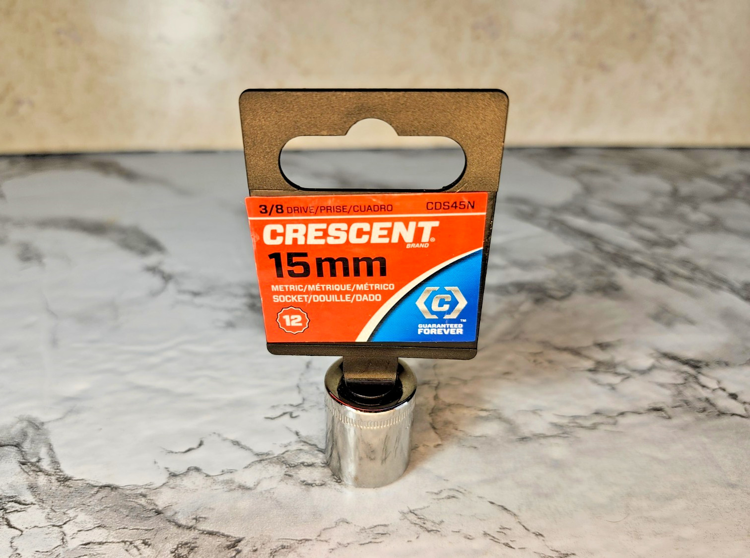 Vintage CRESCENT 3/8" Drive 12-pt Socket