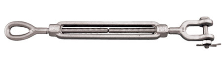 316-NM STAINLESS STEEL TURNBUCKLE JAW & EYE 3/8" (S0109-JE10)