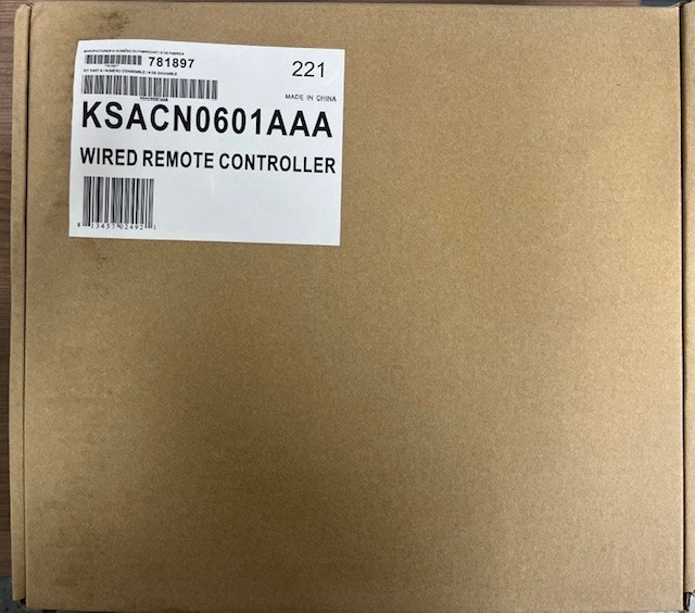 Carrier KSACN0601AAA Wired Remote Controller 7 Day Programmable Thermostat