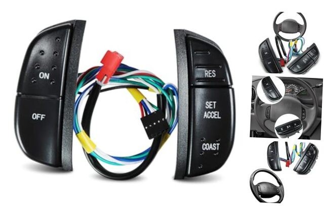 1C3A9D809AA Cruise Control Switch Kit for Ford F150 F250 F350 97-04 Expedition