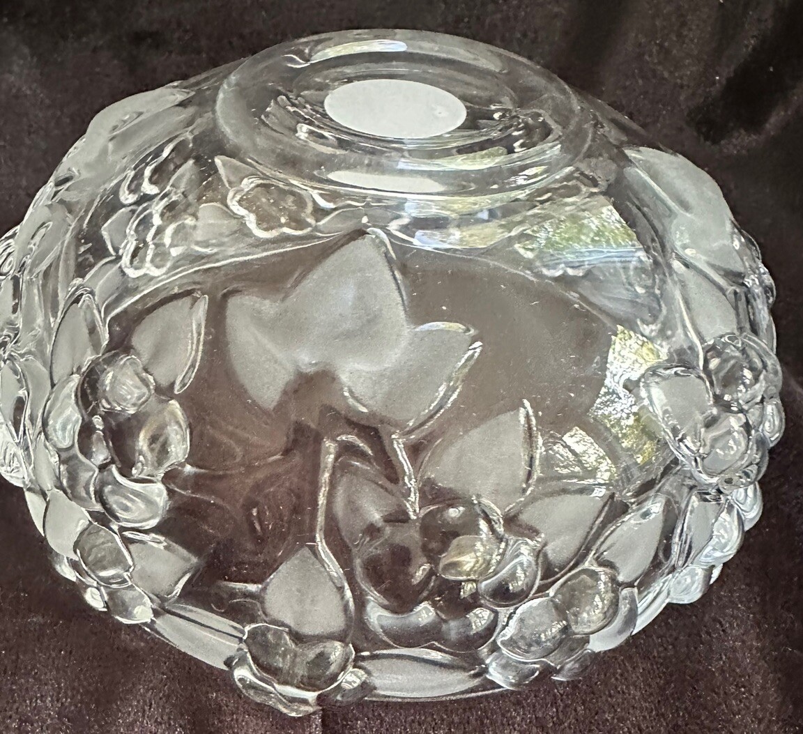 Vintage Wathlerglas Covered Compote