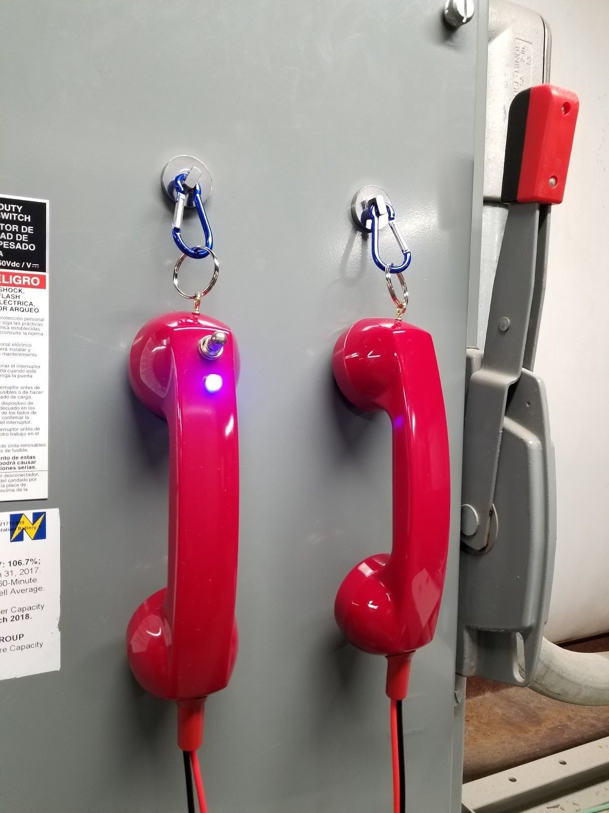 Loop Check Phones™ Continuity Test Electrician Phones™ TE001-M with MAGNETS