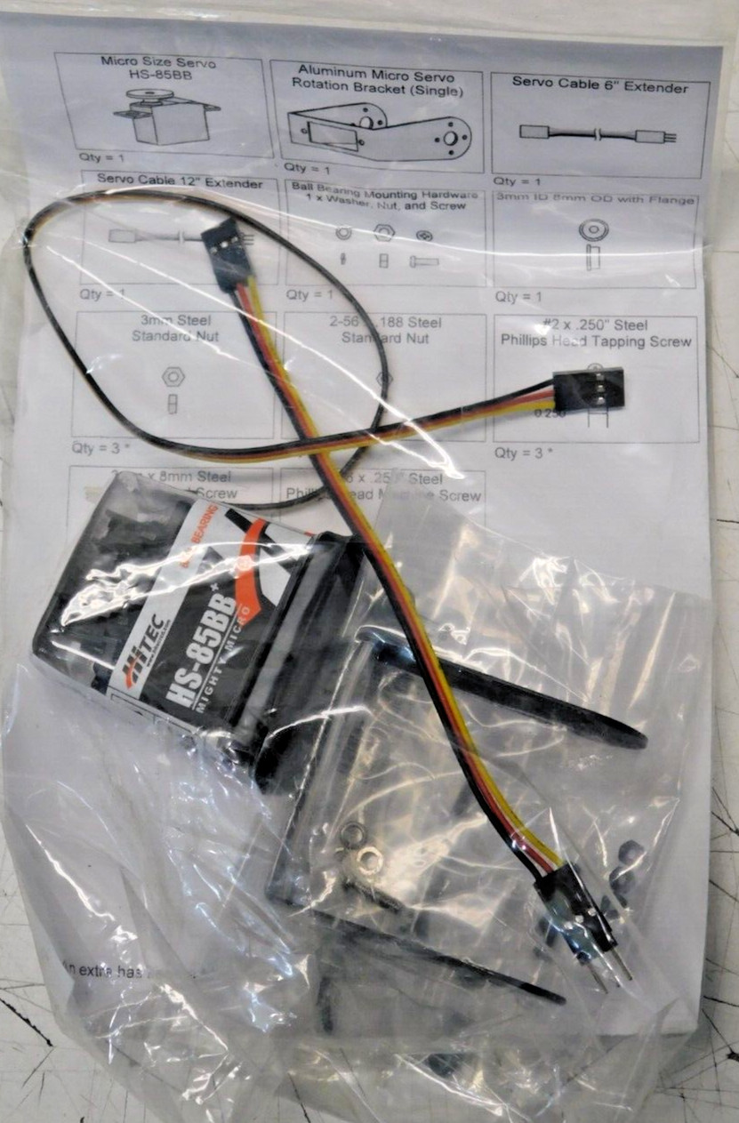 New Lynxmotion WRU-LW Wrist Rotate Kit For AL5D Robotic Arm