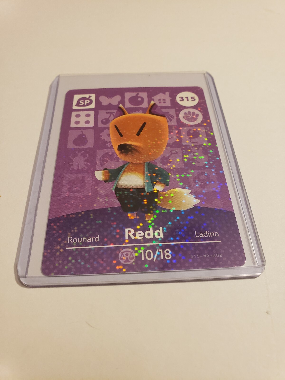 !SUPER SALE! Redd # 315 Animal Crossing Amiibo Card AUTHENTIC Series 4 NEW!