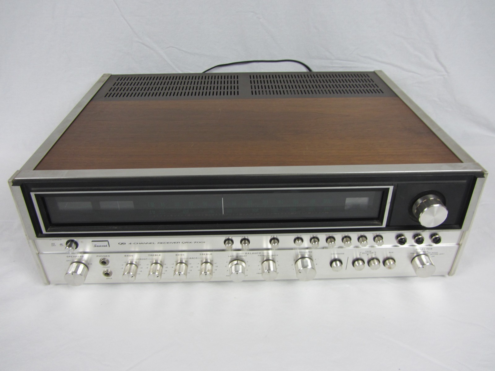 Sansui QRX-7001 4-Channel Receiver 1970s Vintage Not Working