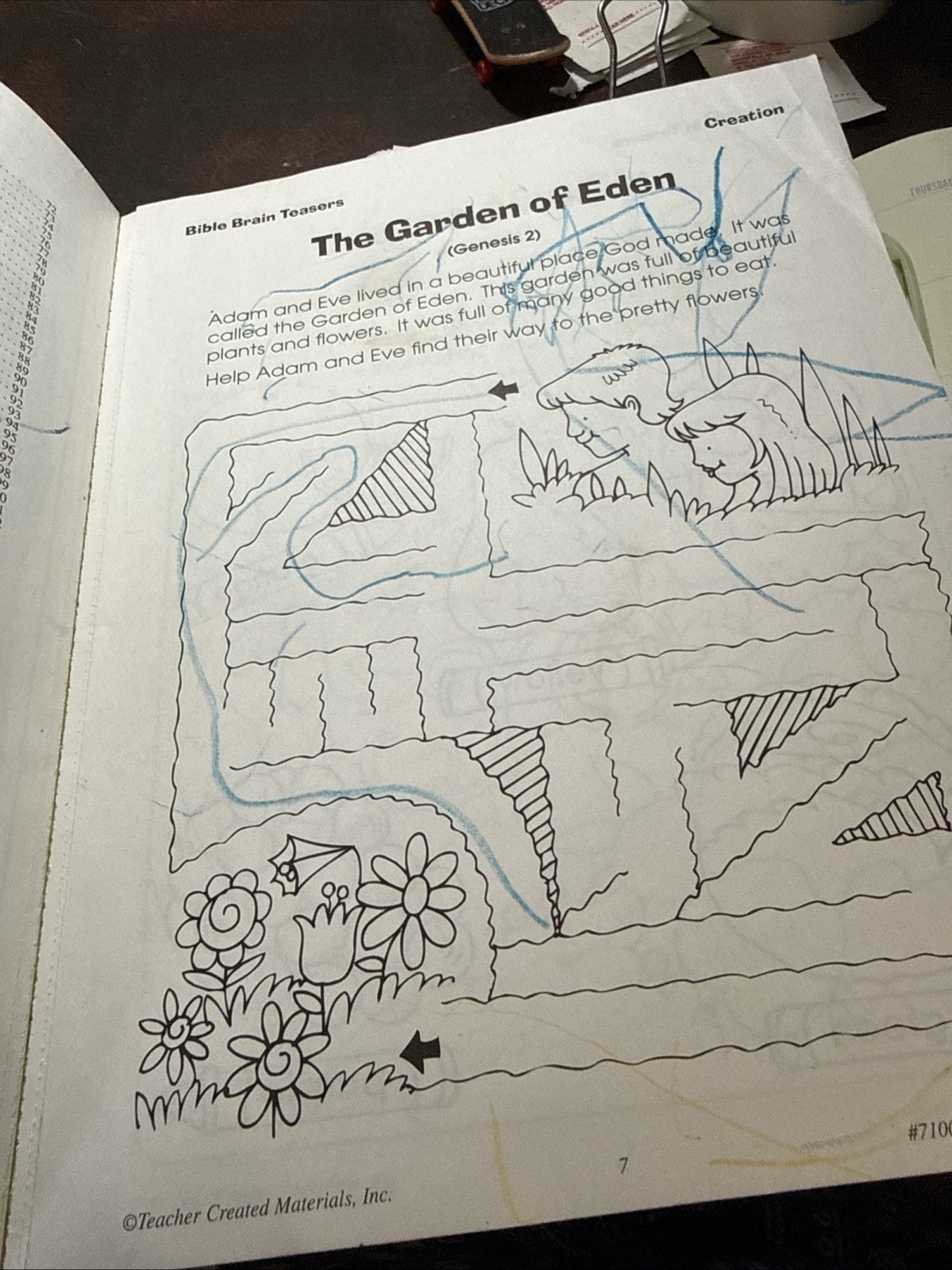 Bible Brain Teasers Ages 5-9 Teacher Created Material, 2002