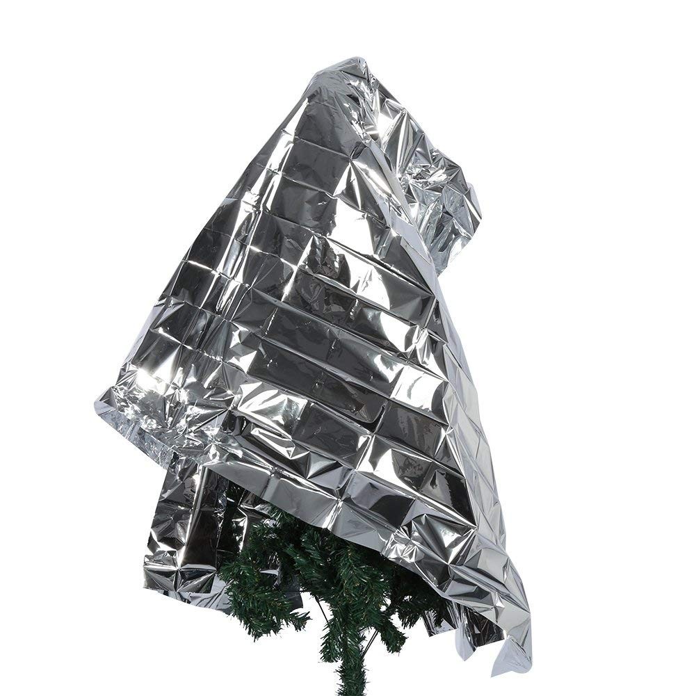 6 Pack High Silver Reflective Mylar Film, Garden Greenhouse Covering Foil Sheets