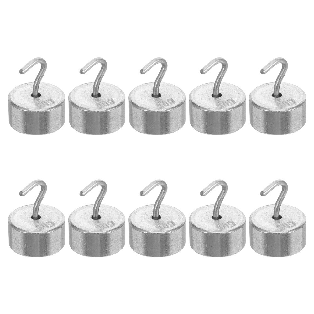 10 Pcs Small Calibration Weights Lab Chromium Laboratory Scale