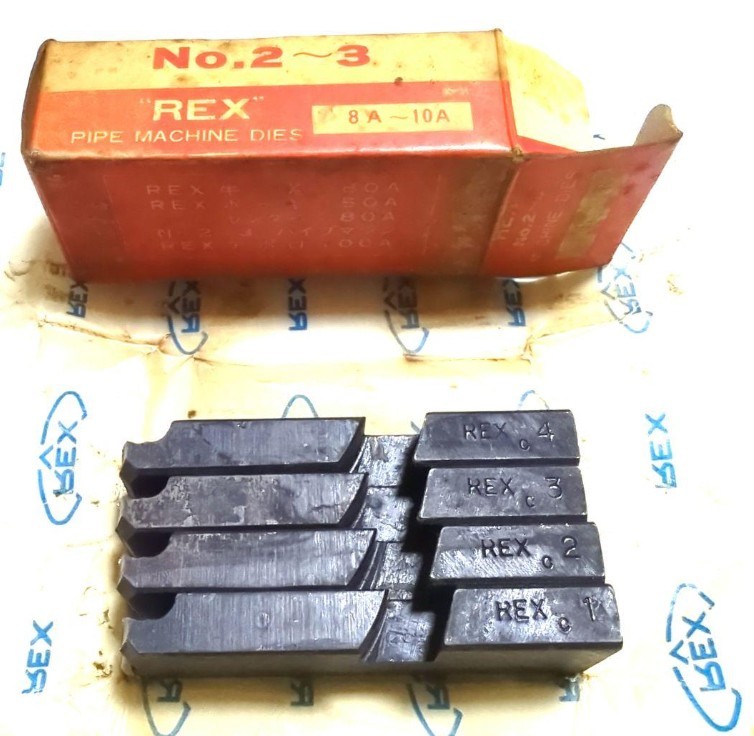 REX pipe machine dies Cheza: NO.2-3, 8A-10A