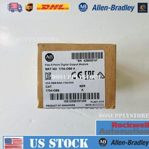 2022 Newest ABNew Sealed 1794-OB8 Flex 8 Point Digital Output Module USA NEW