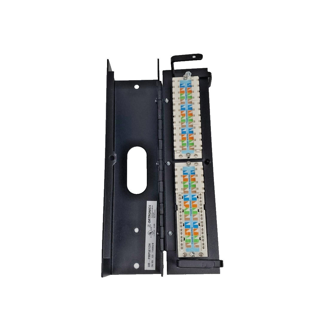 Ortronics OR-PMP5E12H 12 Port Data Mini Patch Panel