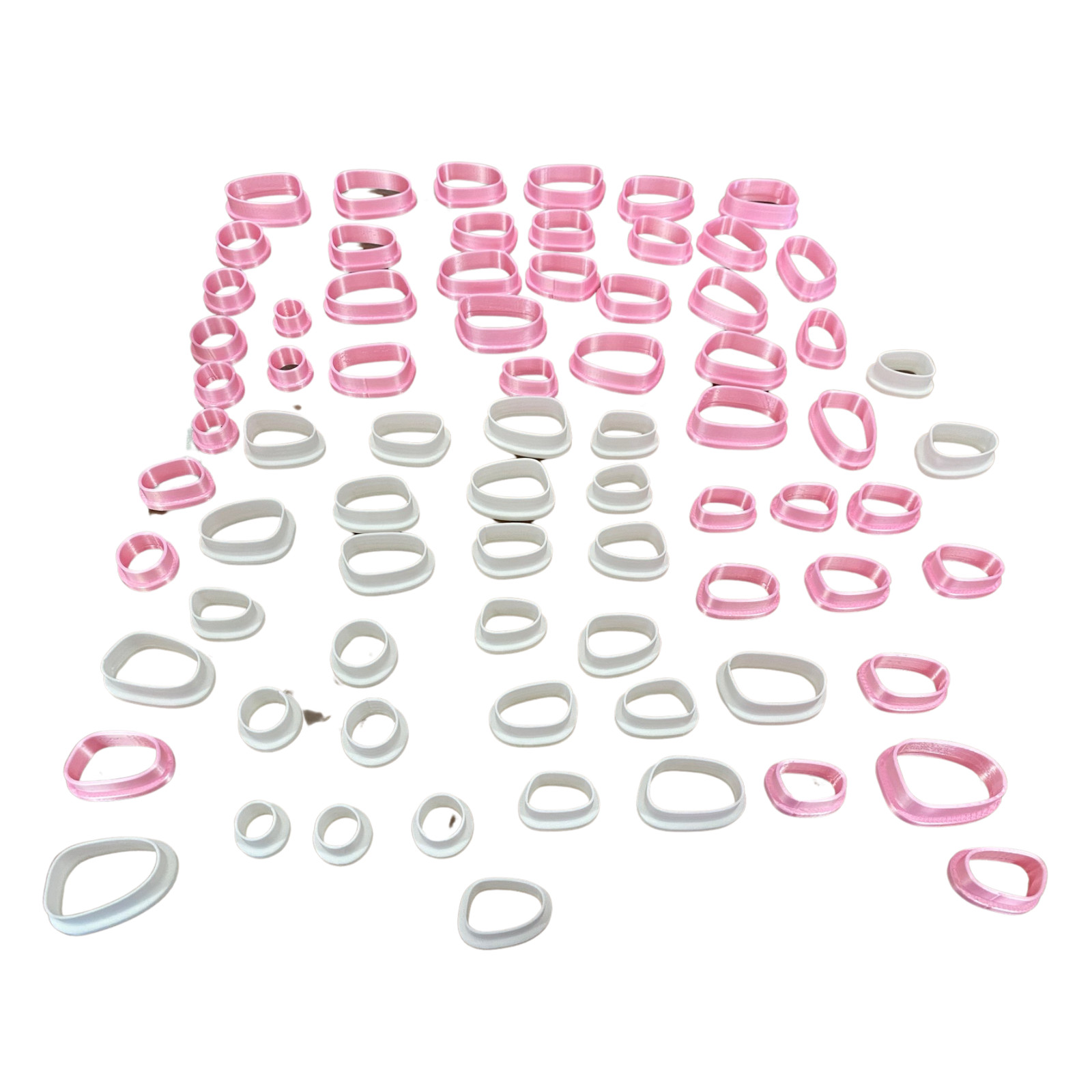 Pebble Drop Clay Cutter – 80 Piece Polymer Clay Cutter Set