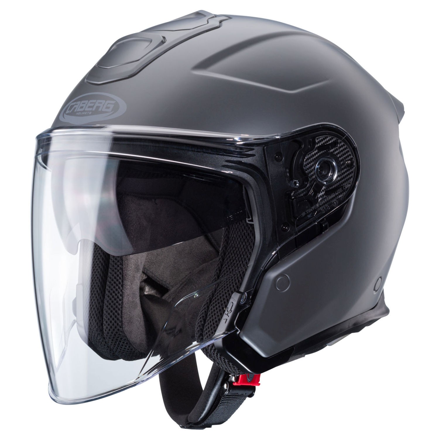 Caberg Open Face Helmet Flyon II Matte Grey - Size L