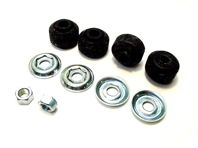 1950-2007 GM Front Shock Absorber Mounting Hardware Bushings Washers Nut Kit OEM