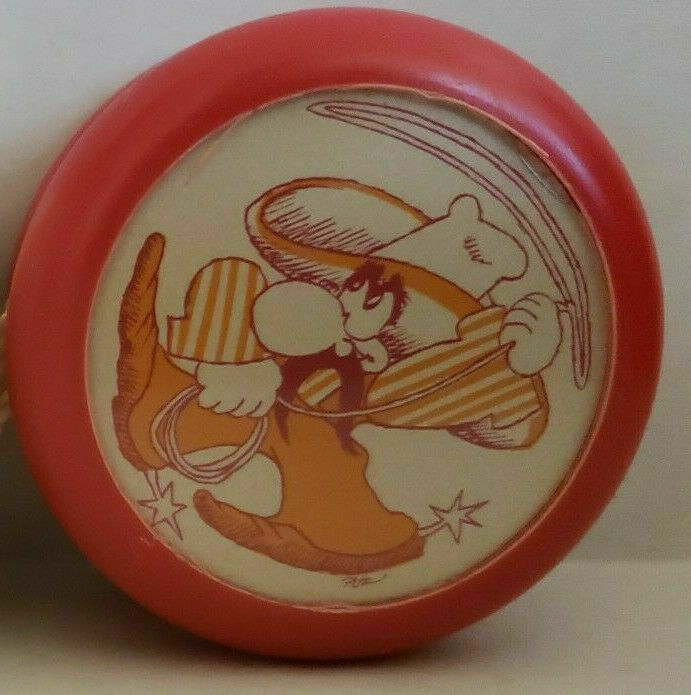 Vintage 1983 Pro-Yo Whizz Yo-Yo Red  "Cowboy" New Old Stock No Box