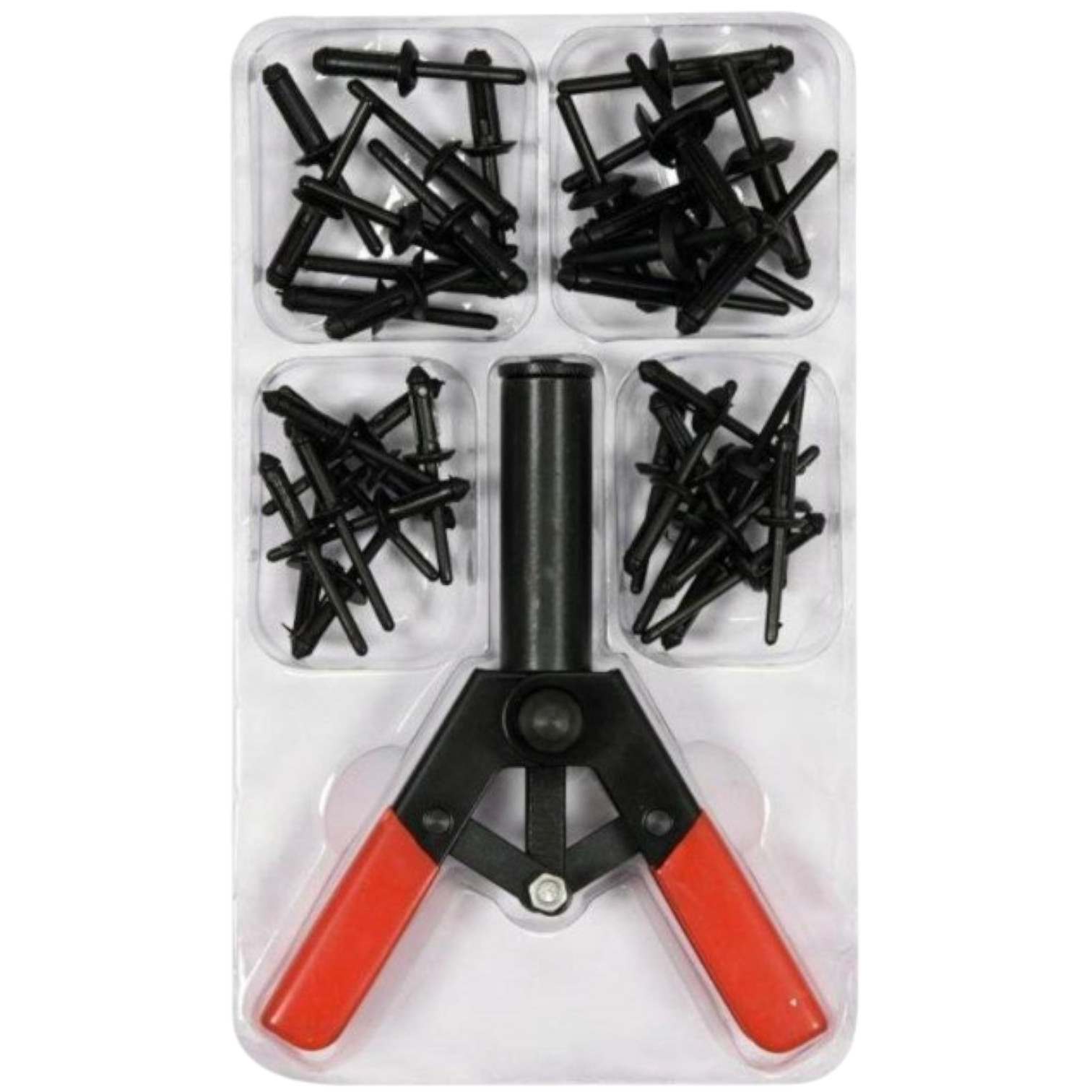 Plastic riveter riveting tool set riveting device fender rivet set 41 pieces set