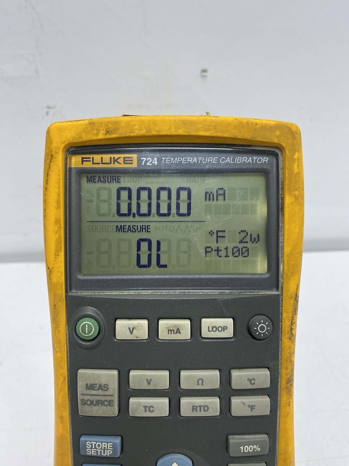 Fluke 724 Process and Temperature Calibrator