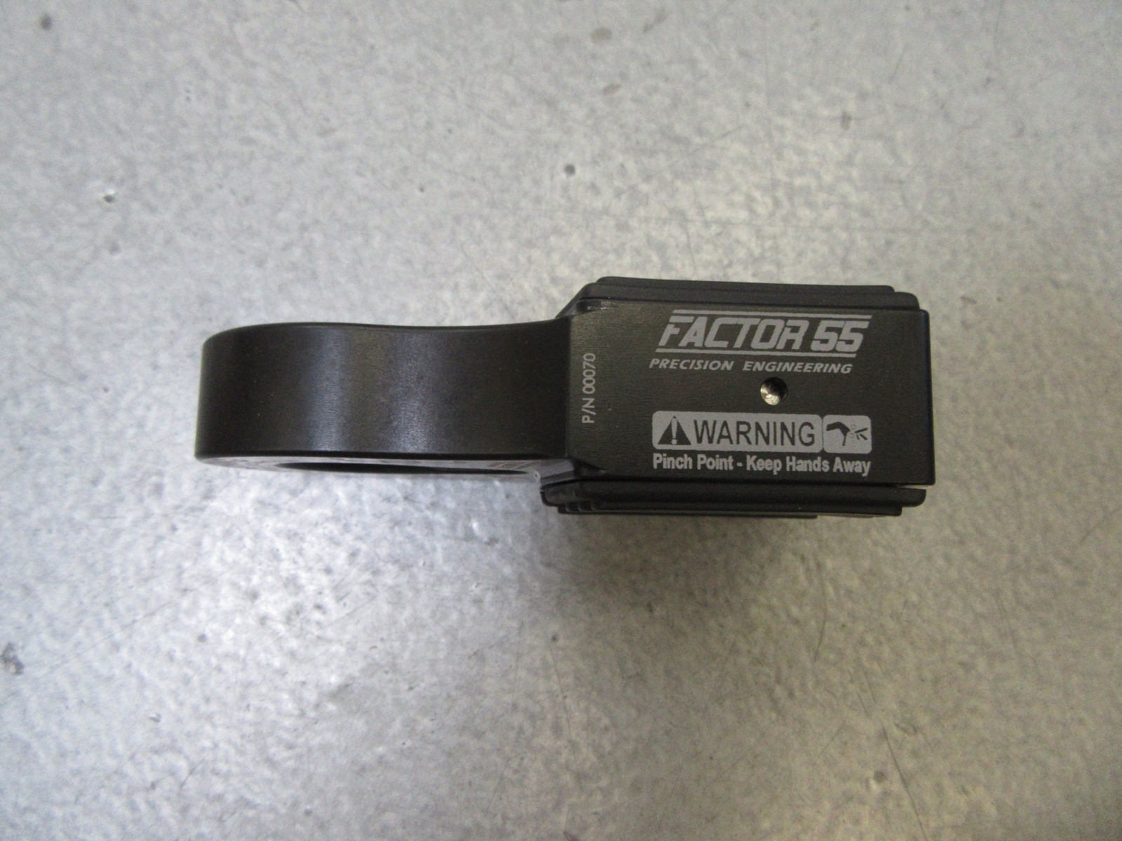 Factor 55 00070-04 Flatlink XTV Winch Shackle Mount - Black - Small/for UTV/ATV