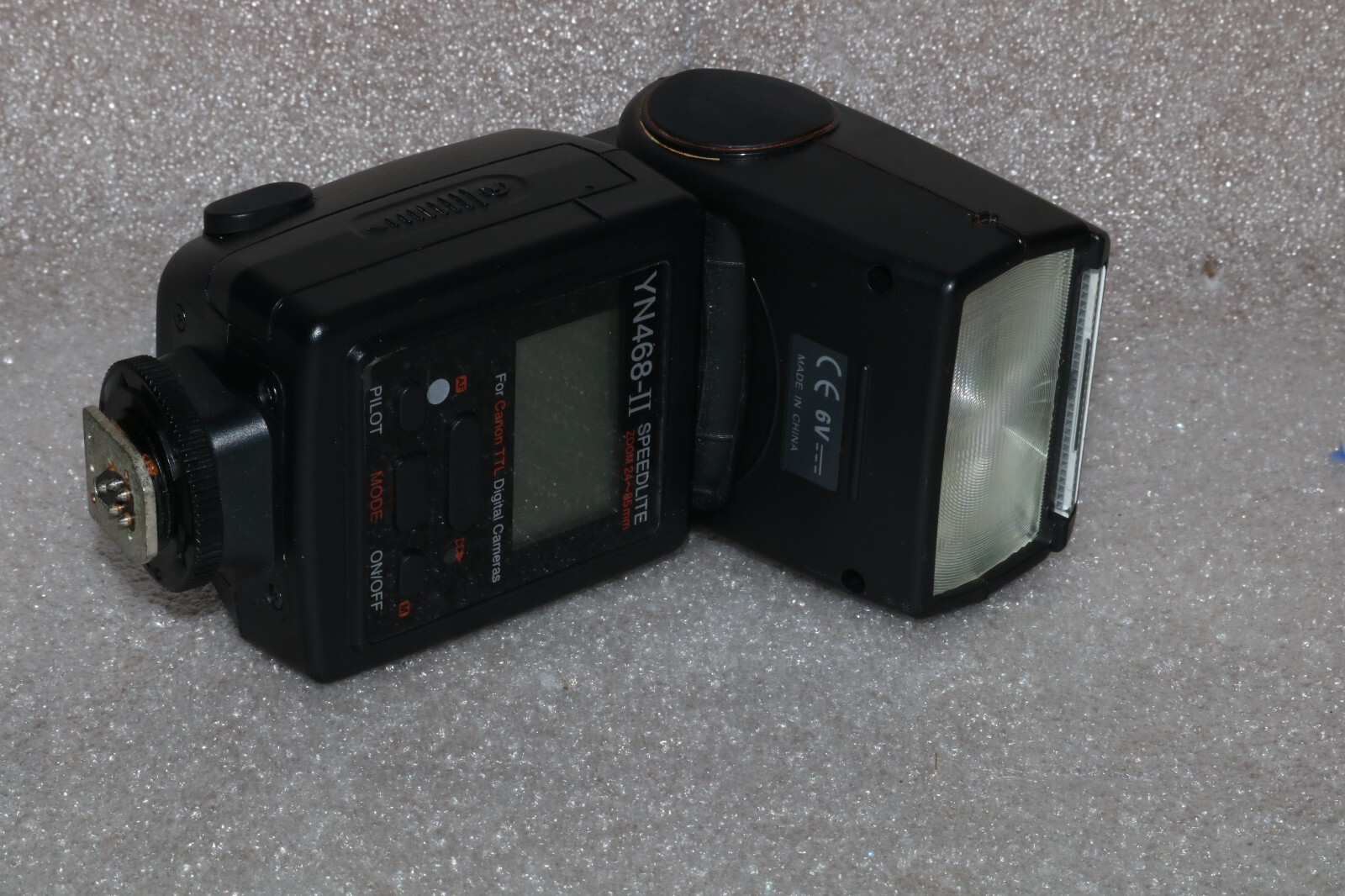 YN468-II Digital Flash for Canon TTL Digital Camera, Pre-Owned .