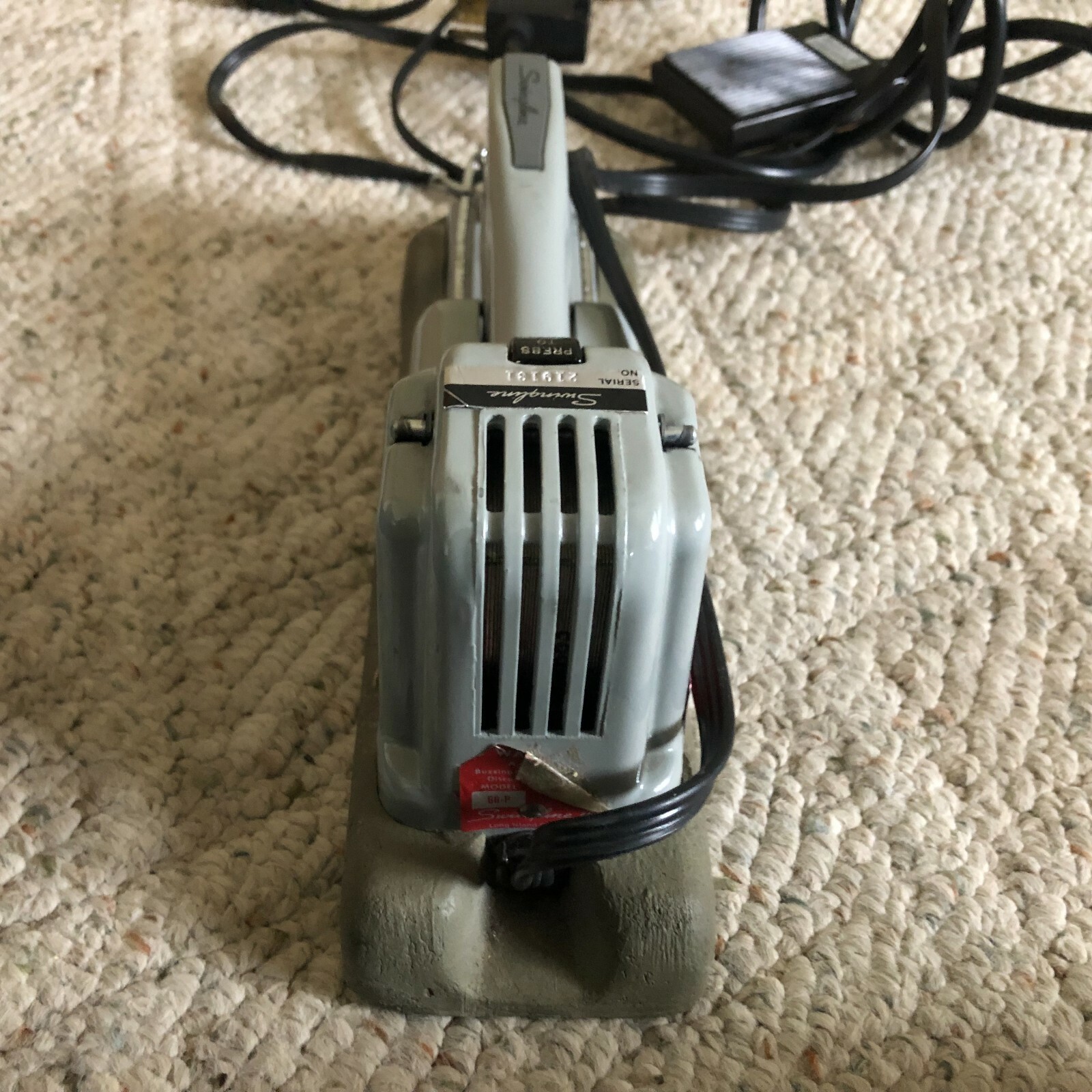 Swingline 66P Electric Stapler Pedal Action Tested Works AS IS Vintage Corded