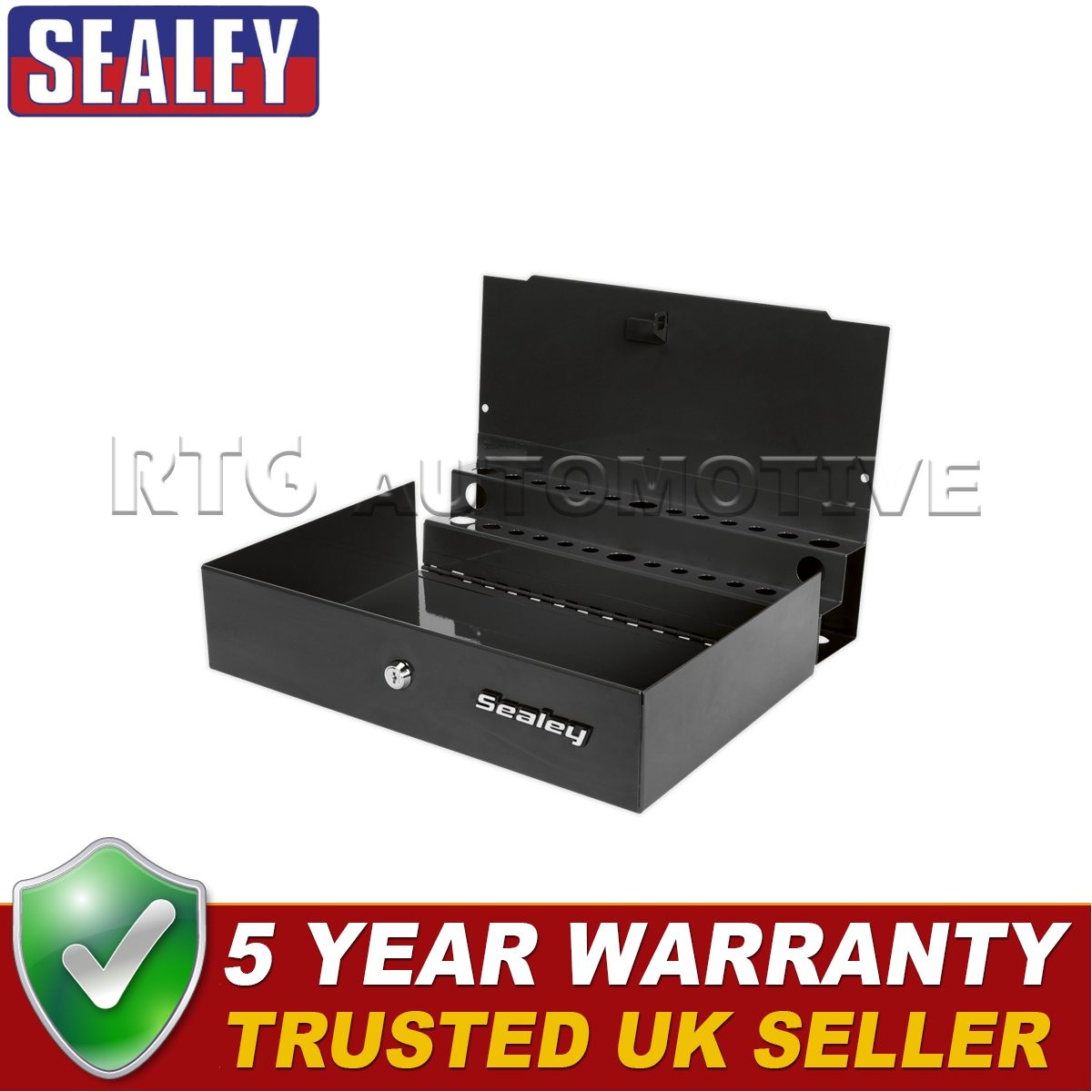 Sealey Side Cabinet for Long Handle Tools Black APLHTB