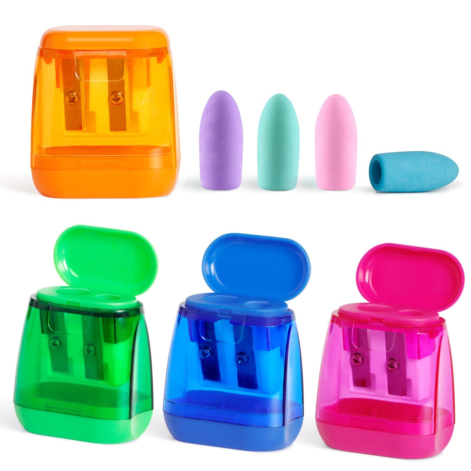 Pencil Sharpeners, Aipker Manual Sharpeners & A-Pencil Sharpener, Colored