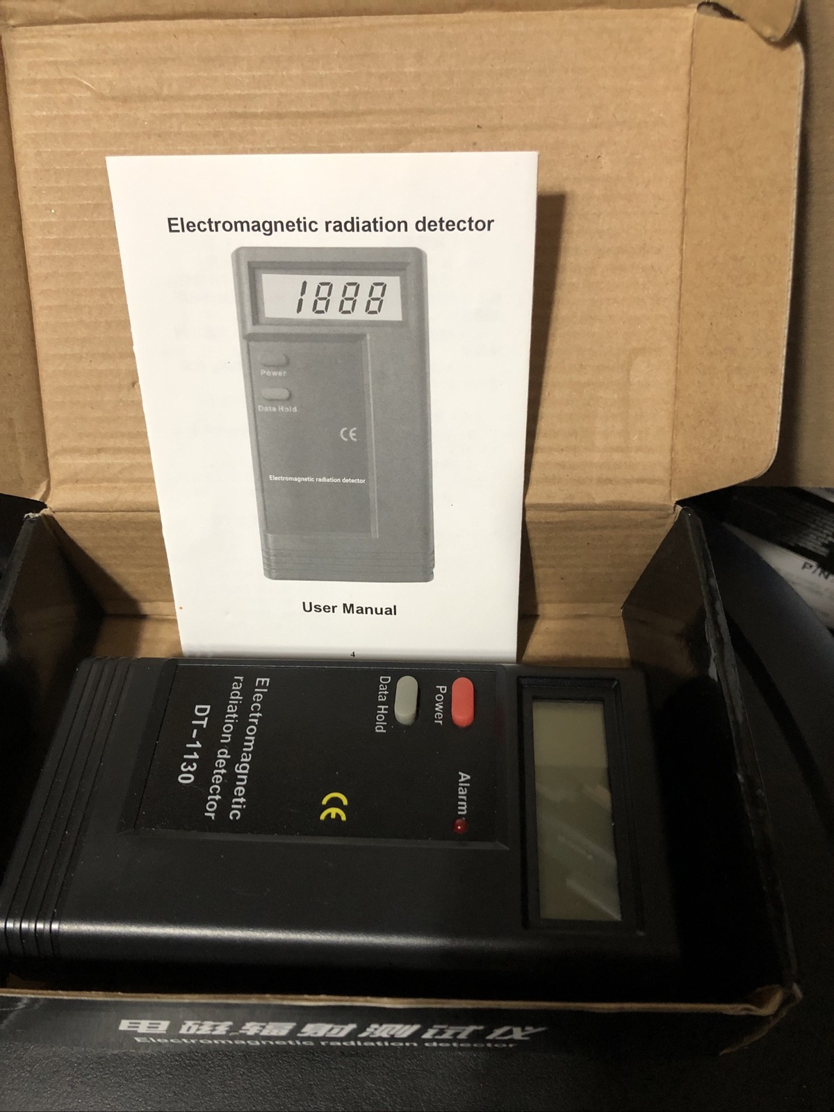 LCD Digital Electromagnetic Radiation Detector EMF Meter Dosimeter Tester DT1130