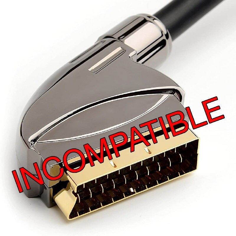 SCART-Lock Screw Brace Clamp for RetroTINK-4K