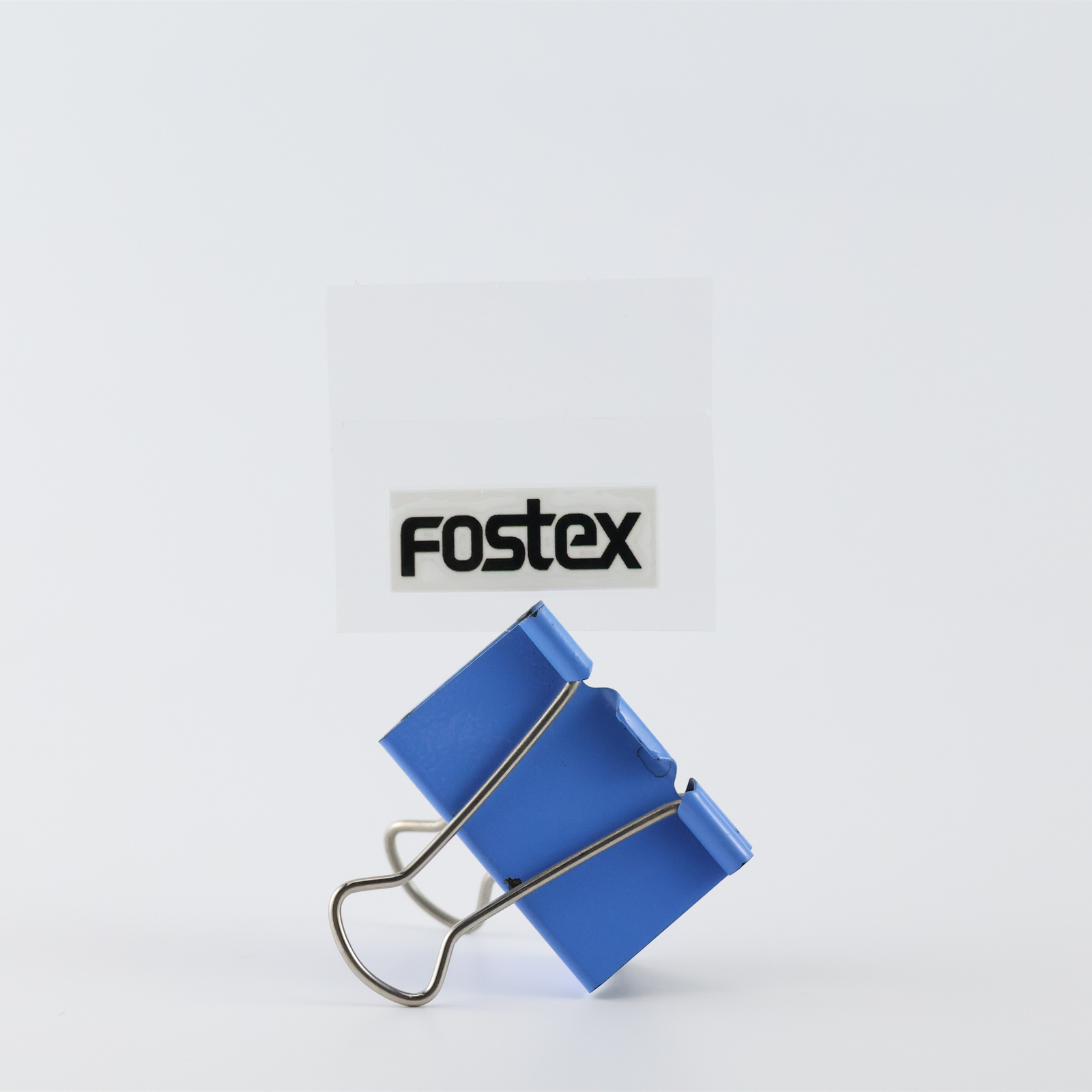 Fostex logo badge Sticker Decal DIY waterproof 33mm(1.3")X12.5mm(0.49")