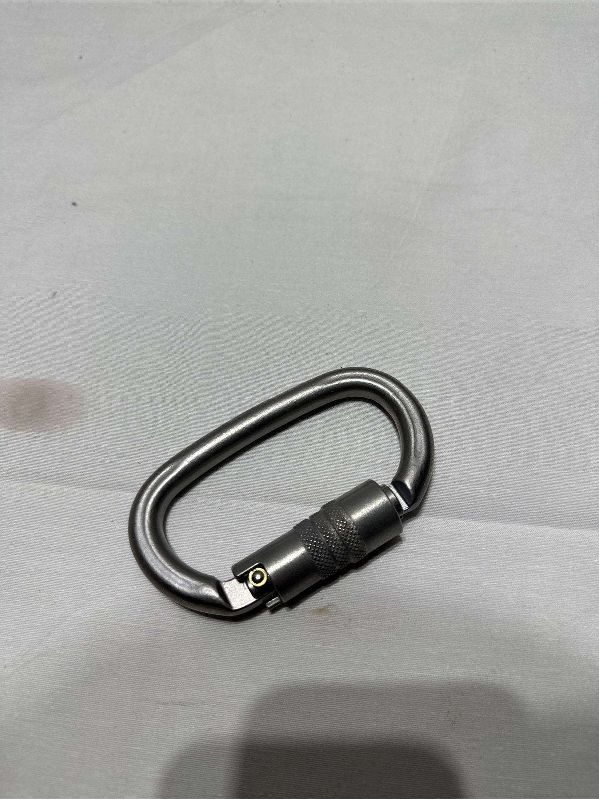 GEMTOR 5105-1 Steel Carabiner 3/4 Inch | Z359-12 | Gold Finish - New / Sealed