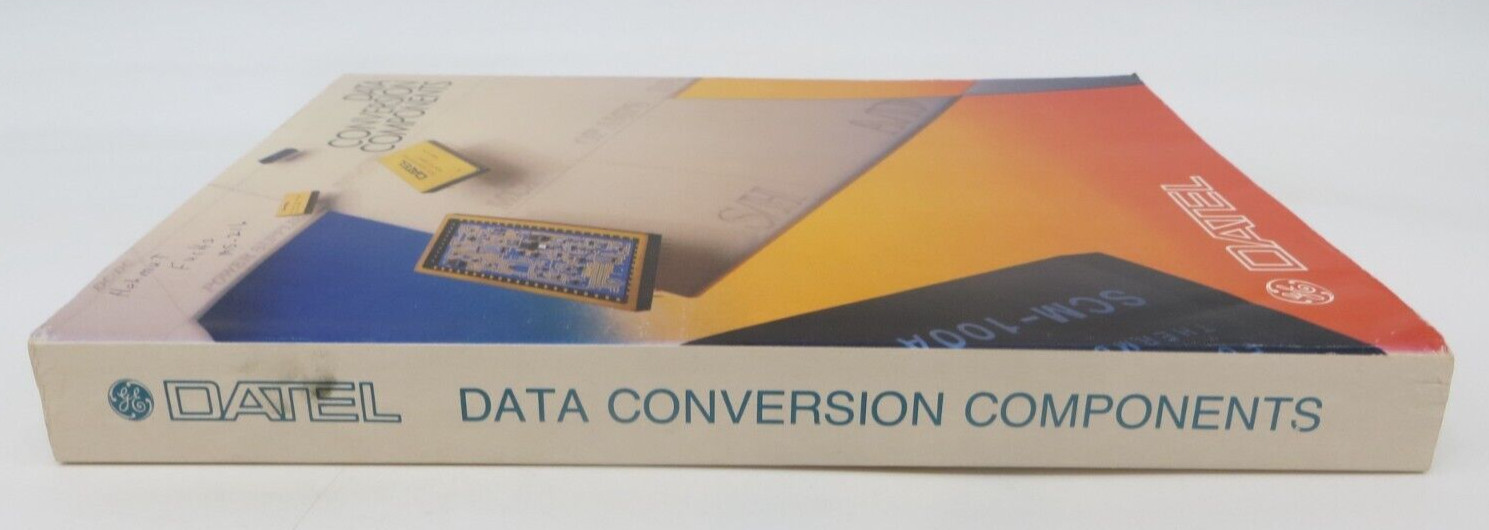 DATEL DATA CONVERSION COMPONENTS 1986 Electronic Catalog -