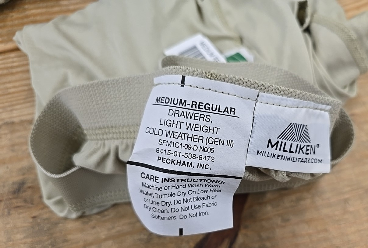 DCSP Milliken Drawers Light Weight Medium Regular