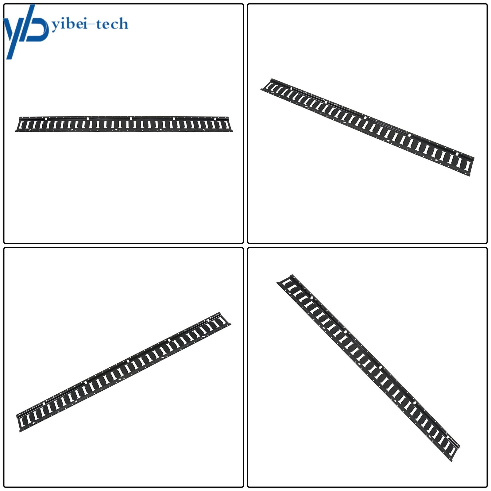 For Trucks Vans 18 Pack 5' E Track Rail Tie-Down Kit Powder Coated Secure Cargo