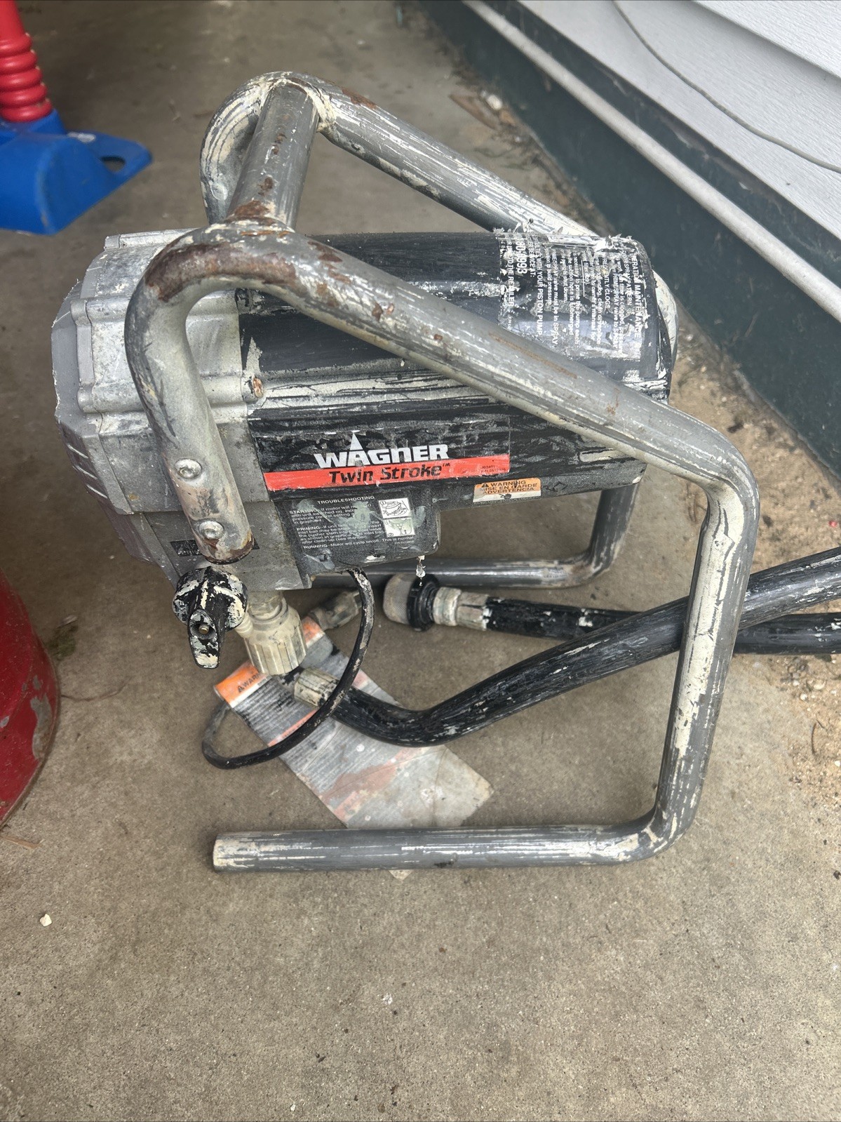 WAGNER TWIN STROKE PISTON PAINT PUMP 9140S