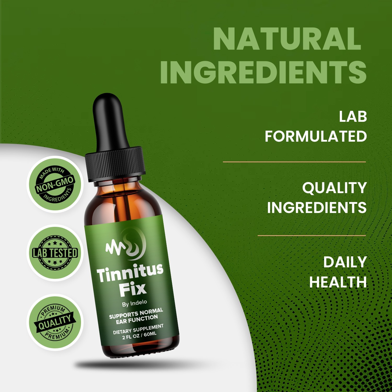(5 Pack) TinnitusFix Healthy Ear Drops Support Supplement – Tinnitus Fix Liquid