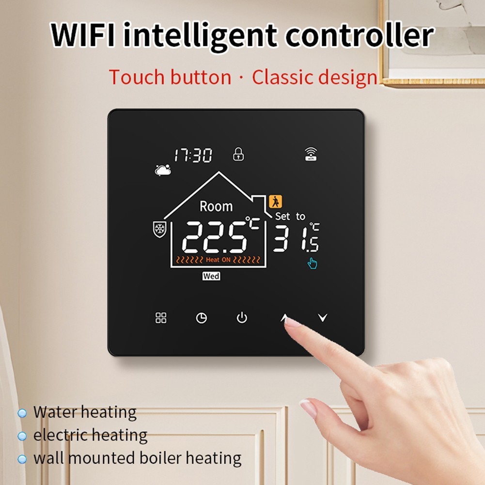 Convenient WiFi Thermostat for Underfloor Heating with Enhanced Features