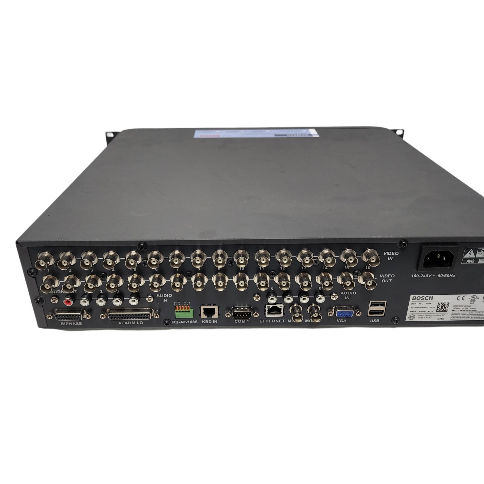 Bosch DVR-16L-200A Security DVR
