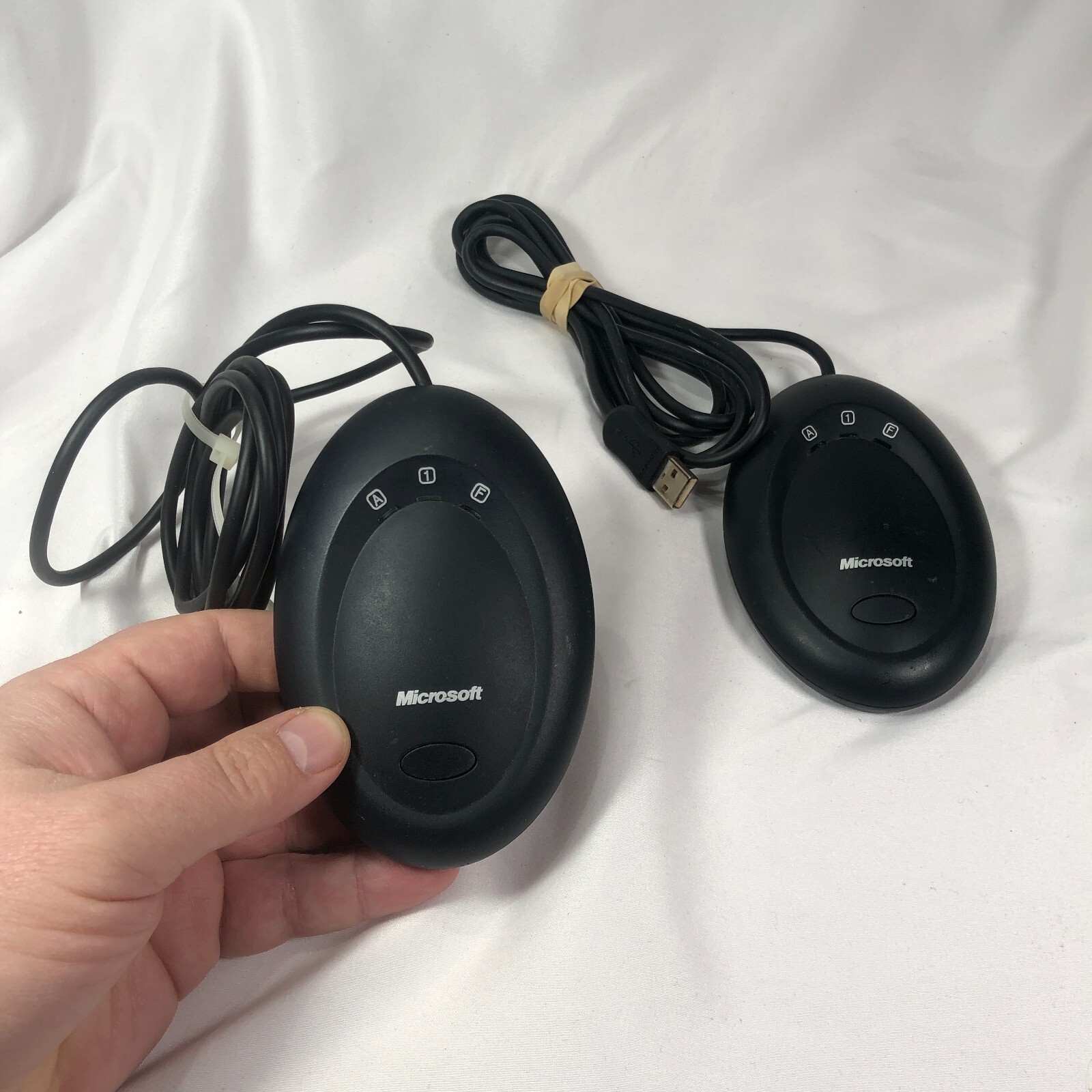 LOT OF TWO (2) Microsoft Wireless Desktop Receiver 3.1 - Model 1028