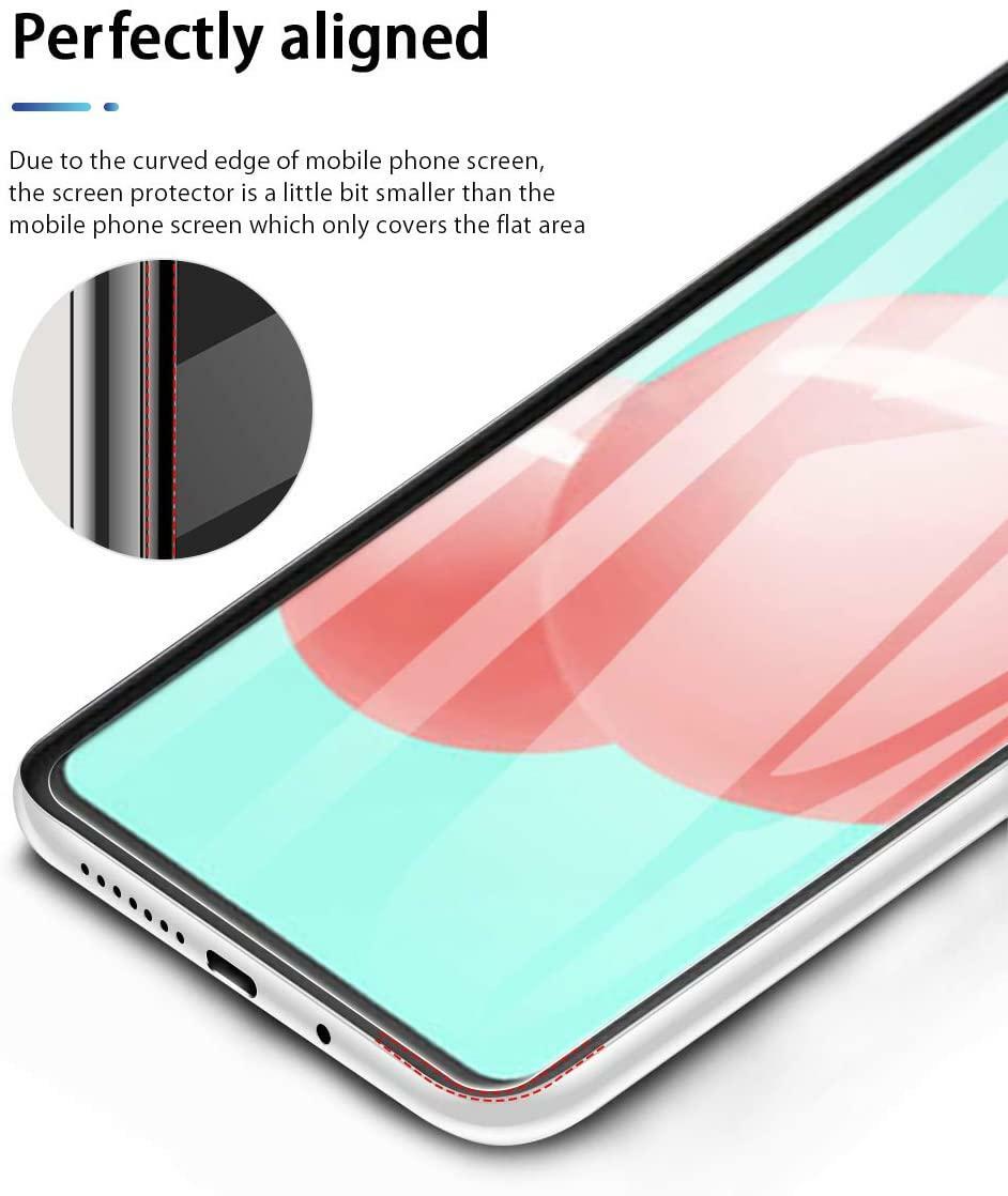 For Samsung Galaxy A52 5G Clear Tempered Clear Screen Protector Case Friendly