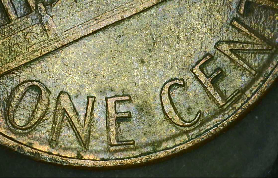 1987 D LINCOLN MEMORIAL-DOUBLING-ERROR?COIN[A227]
