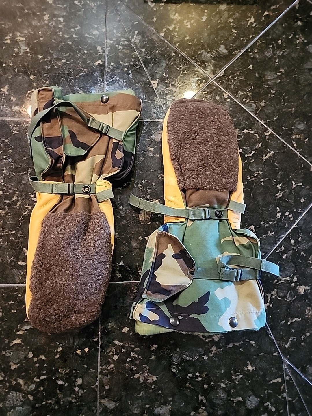 Extreme Cold Weather Mittens M81 Leather