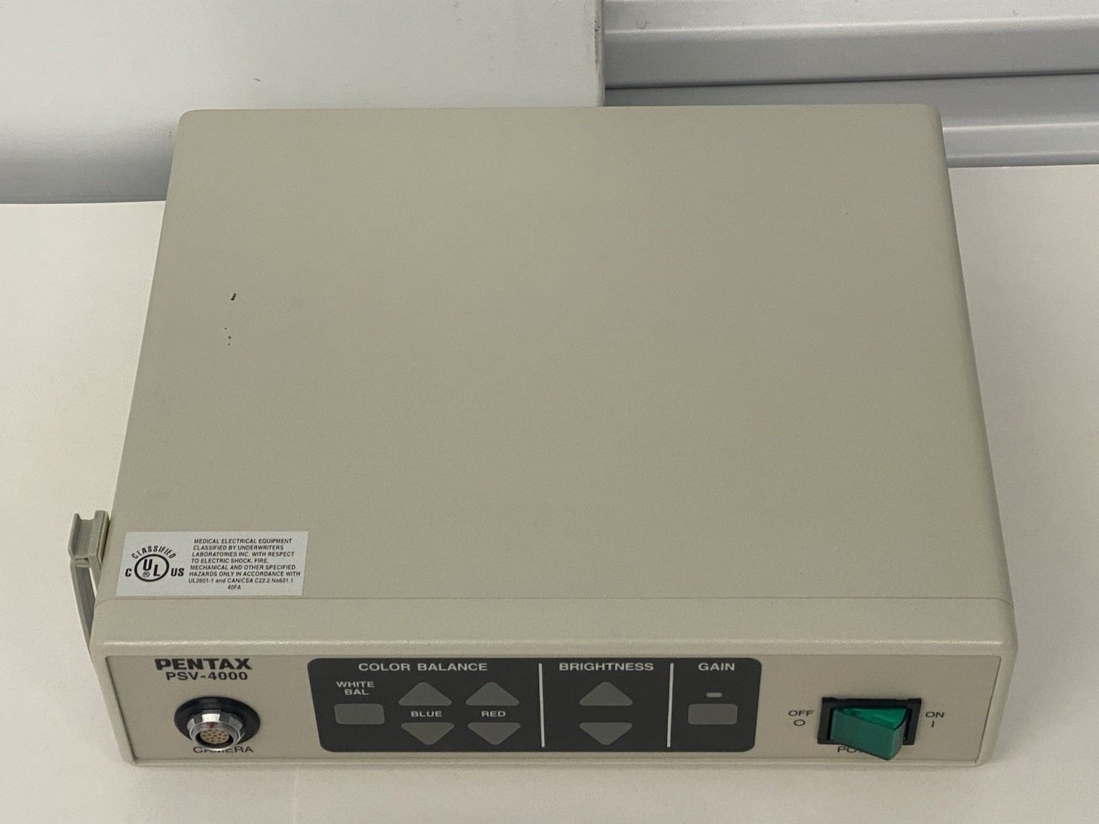 PENTAX PSV-4000 CAMERA CONTROL PROCESSOR UNIT WITH CAMERA WORKING