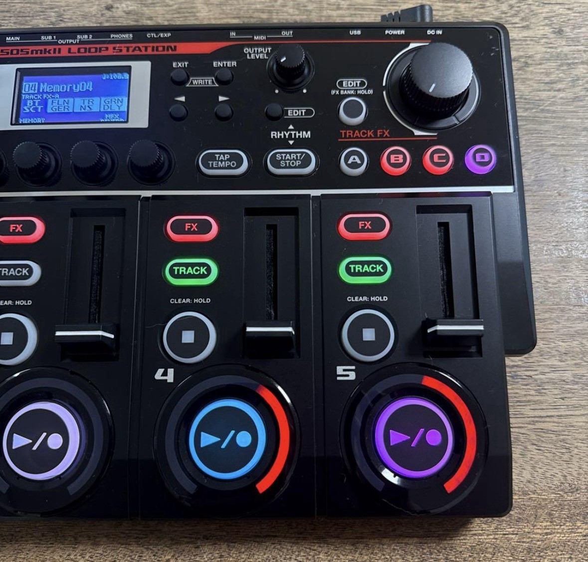 Boss RC-505 MKII MK2 Tabletop Loop Station 2022 w/Adapter Working
