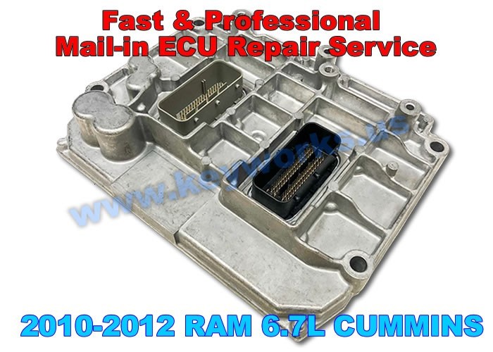 2010-2012 RAM 6.7L CUMMINS 2500,3500, DIESEL ECU,ECM, REPAIR SERVICE, Fix U1601