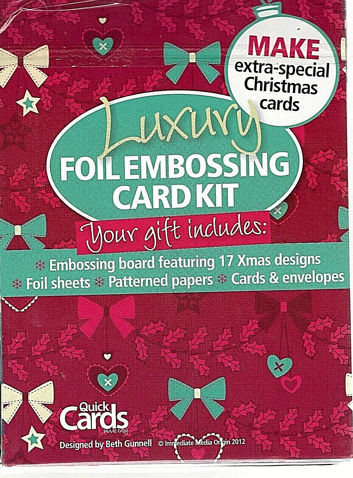 Quick Cards Luxury Foil Embossing Card Kit