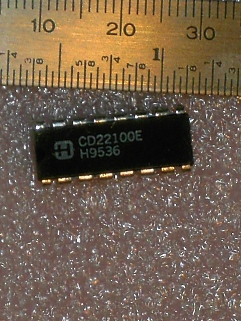 Harris CD22100B 4x4 crosspoint array Lot of 2 Pcs