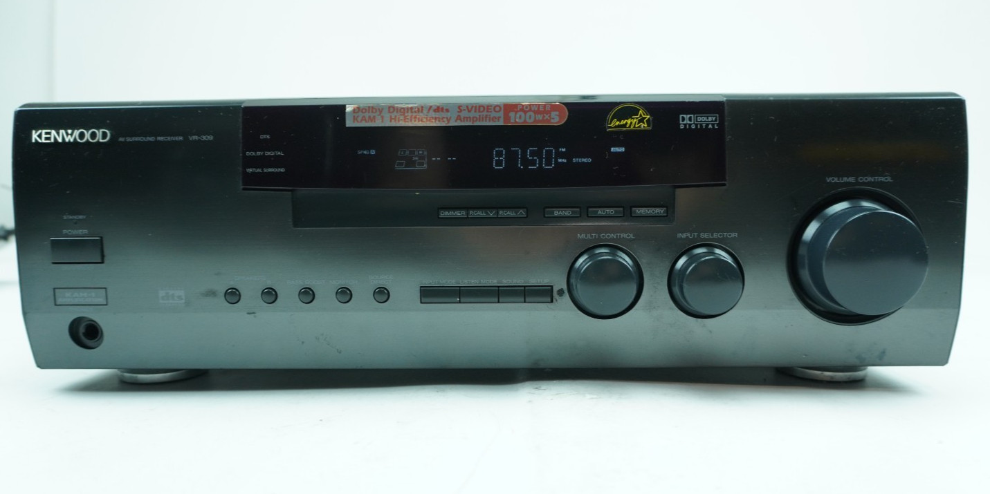 Kenwood VR-309 Audio/Video Surround Receiver